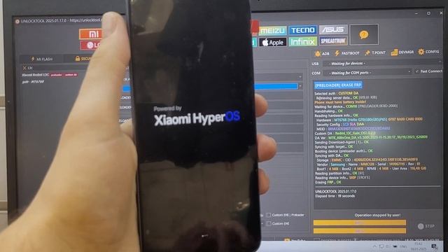 🔥 FRP Xiaomi Redmi 13C Сброс Аккаунта Гугл. Unlocktool. Удалённая ра смотреть онлайн