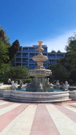 Обзор территории санатория "Южное взморье"