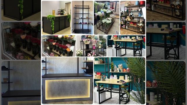 Мебель для цветочного магазина. Изготовление на заказ