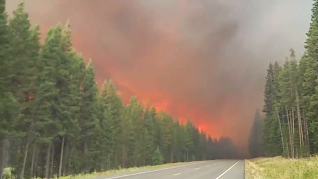 Жесть! пожар в Grand Teton National Park. USA смотреть онлайн