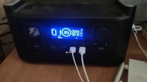 тест EcoFlow River EF4 + холодильник