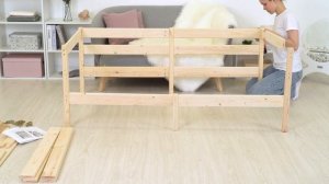 Инструкция по сборке детской кровати (коржик)
