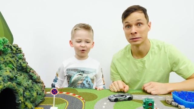 Игры машинки и супергерои - Человек Паук и Фёдор против Альтрона! - Сборник видео игрушки для детей смотреть онлайн