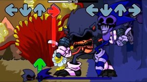 ЛОРД ИКС VS МАДЖИН СОНИК FNF! Friday_Night Funkin Lord X VS Majin Sonic Endless Cycles