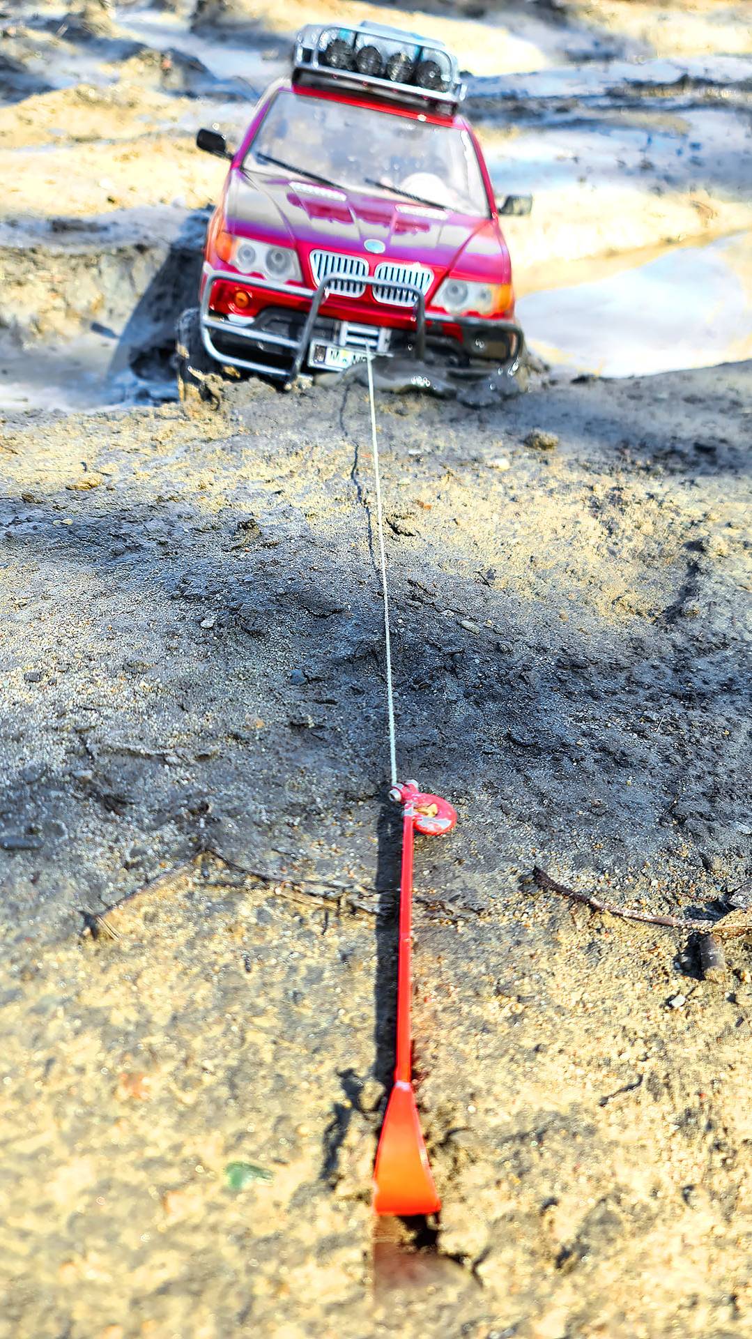 RC BMW X5 в Глубокой Грязи!