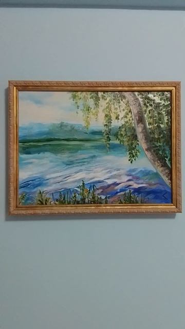 Берёза над водой смотреть онлайн