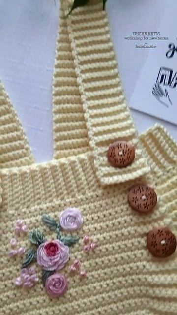 Вязаный боди для маленькой леди! смотреть онлайн