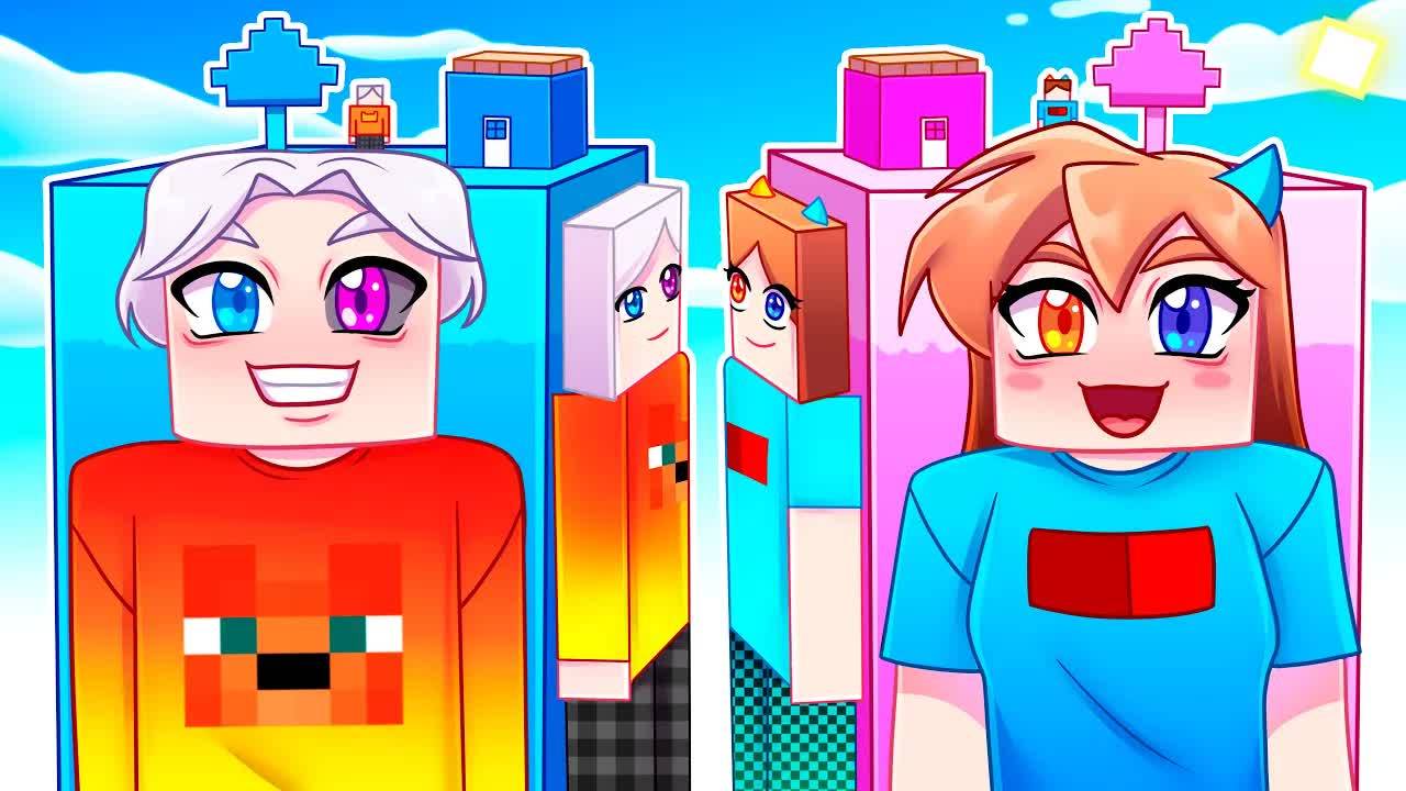 😨 Майнкрафт но БИТВА ЧАНКОВ! ЧАНК СКРЕТЧА против ЧАНКА ФЛАСКИ смотреть онлайн