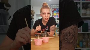 Как сделать свечу кекс. Рецепт в описании #свечеварени