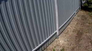 Как легко сделать столбы на забор что бы зимой не выдавливало.