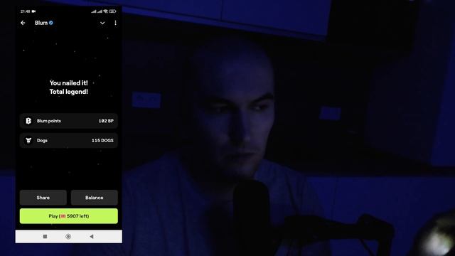 Drop game в Blum с DOGS | Как Заработать Криптовалюту Новичку смотреть онлайн