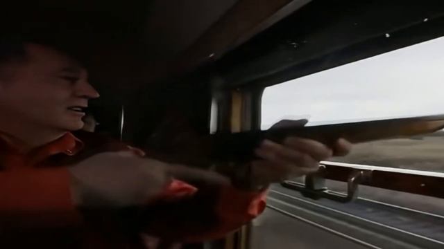 Жириновский взорвал поезд ганзы из ружья в Metro Exodus смотреть онлайн