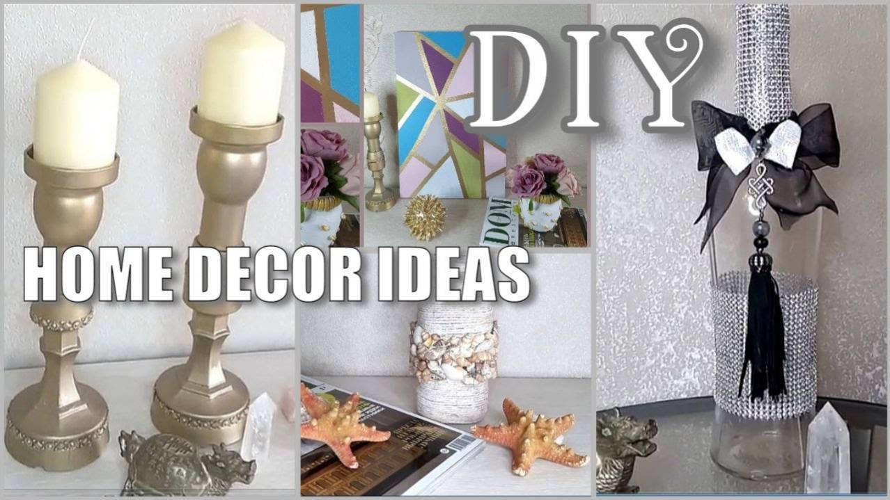 ИДЕИ ДЕКОРА для дома своими руками смотреть онлайн