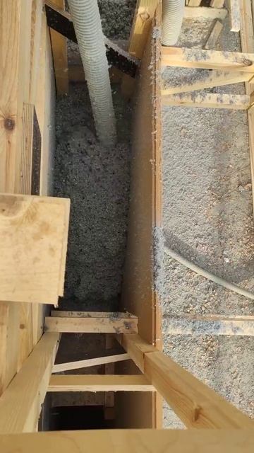 Задувка эковаты в полость стены 300 мм смотреть онлайн