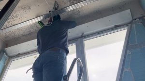 УТЕПЛЕНИЕ БАЛКОНА. ОБШИВАЮ БАЛКОН ГИПСОКАРТОНОМ