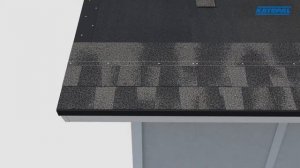 Монтаж двухслойной гибкой черепицы Katepal