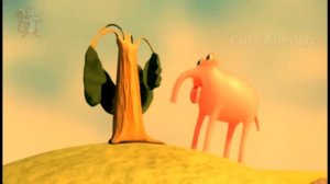 Homba Footprints in the sand  🦕 Animation short 🐘  мультфильм | Funny Dinosaur Cart