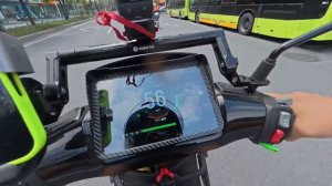 Езда на быстром электроскутере Ninebot E300P MK2 #ninebot #e300pmk2 #китай #e300p