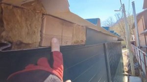 как закрыть торец у сэндвич панели. #водосток на сэндв?