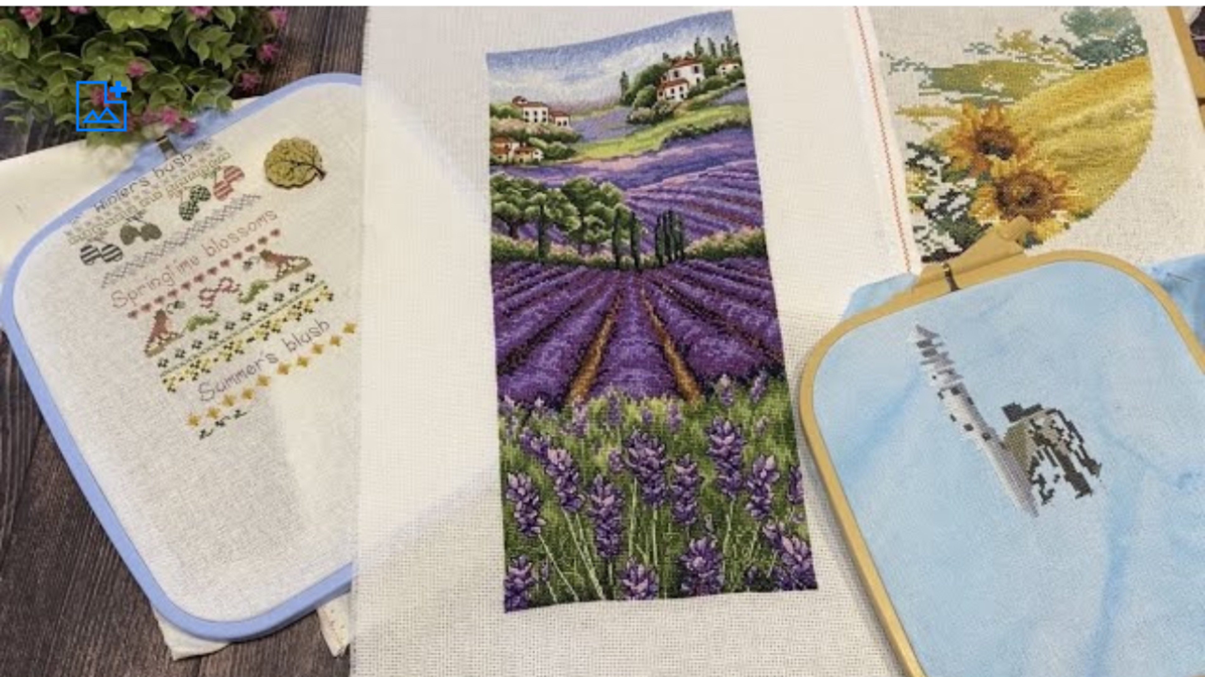 Вышивка крестом/«Лавандовое поле»от Anchor /река Волга/ Процессы.2023 год смотреть онлайн