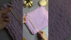 Сумка шоппер за час из Alize Puffy