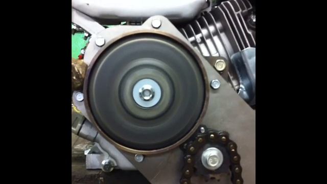 Центробежное сцепление с цепным редуктором смотреть онлайн