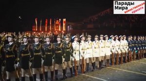 Парад в Китае девушки