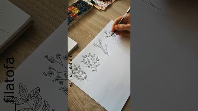 Ведение. Рисуем линейные цветы смотреть онлайн