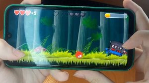 Играю в игру Red ball 4. Пройденные уровни (26-37).