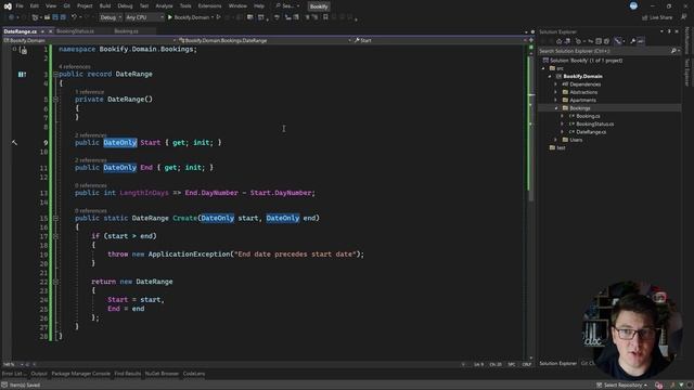 18.Creating the Booking entity смотреть онлайн