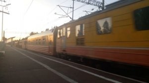 Хозяйственный поезд проследовал платформу Трубниково