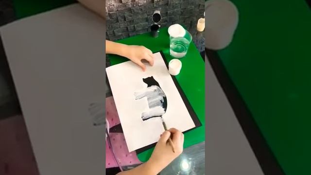 Рисуем северного мишку 🐻🐼 смотреть онлайн