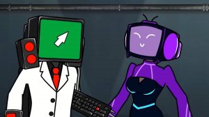 Компьютермен УБИЛ Камерамена Ученого Скибиди Туалет, Анимация Мультик