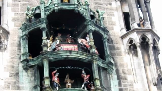 Мюнхен Центральная Плошадь Мариенплац