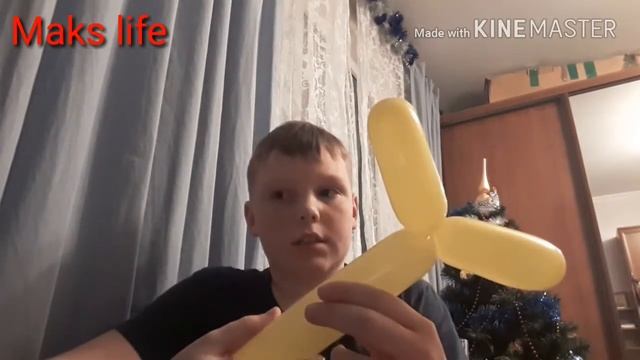Делаем собаку из шарика смотреть онлайн