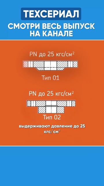 Пределы рабочего давления для плоских и воротниковых смотреть онлайн