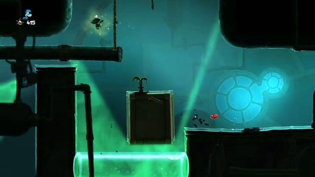 Прохождение Rayman Legends - 20000 Люмов под водой - Смертельный свет  - Часть 30