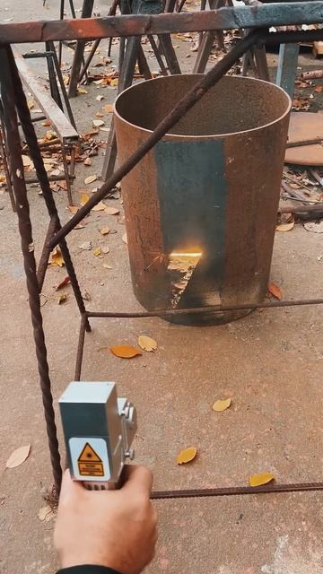 Подаємо а-ля «піскоструй» #лазернаячистка #зварювання смотреть онлайн