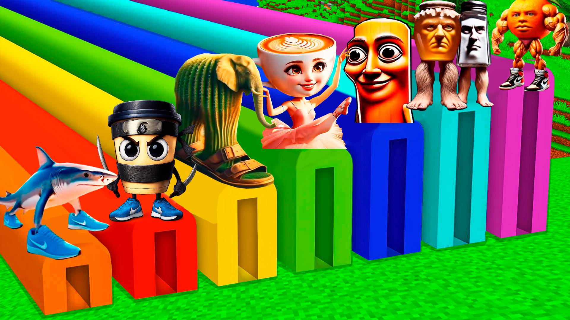 ВЫЖИВАНИЕ ВНУТРИ ТОННЕЛЬ ПОРТАЛ ВСЕХ БРЕЙНРОТ ЖИВОТНЫХ ПОДВАЛ В МАЙНКРАФТ смотреть онлайн