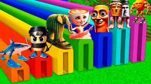 ВЫЖИВАНИЕ ВНУТРИ ТОННЕЛЬ ПОРТАЛ ВСЕХ БРЕЙНРОТ ЖИВОТНЫХ ПОДВАЛ В МАЙНКРАФТ