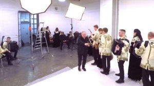 Фотограф Петр Колчин и Ансамбль «РОССИЯ» имени Людмилы Зыкиной на афишной фотосессии
