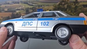 Полицейская машинка ВАЗ 21099 ДПС модель Технопарк. Про ?