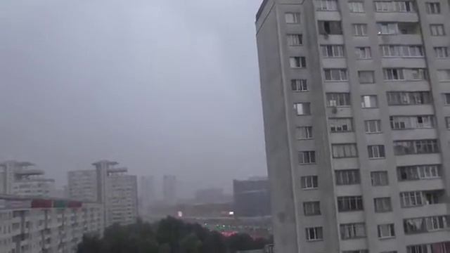 В Минске ливень прошел сегодня 16.07.2018 смотреть онлайн