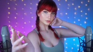 SacredXO ASMR Дыши со мной ~ Шепот от уха к уху, глубокое дыхание и визуальные эффекты с задержкой