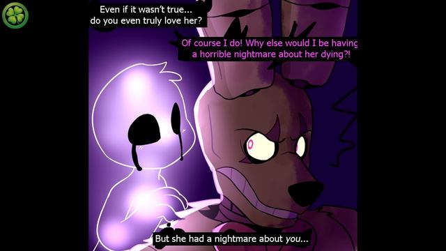 КТО ШЕПЧЕТ СПРИНГТРАПУ? ☘ SPRINGTRAP AND DELIAH  ☘  FNAF КОМИКС № 13