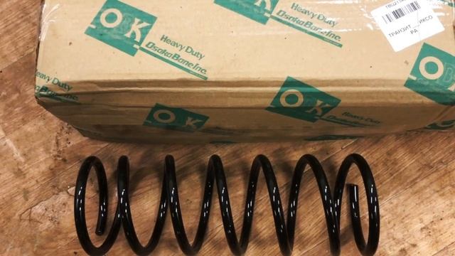 Замена задних пружин Ssang Young Rexton