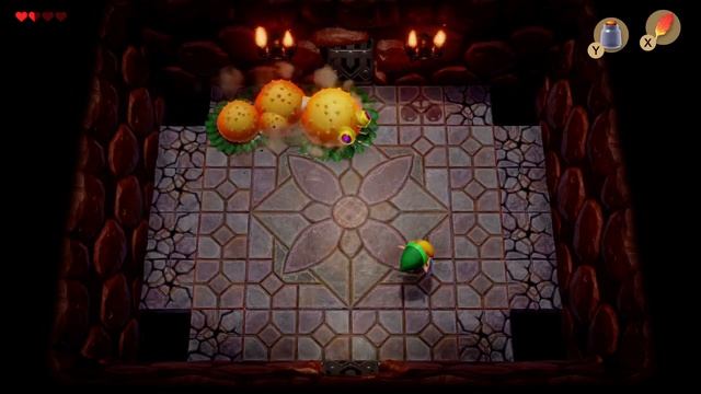 The Legend of Zelda. Босс Молдорм. Пробуждение Линка.