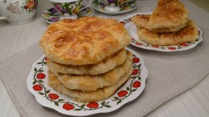 Молдавские плацынды с творогом. Вытяжное тонкое тесто, много творога