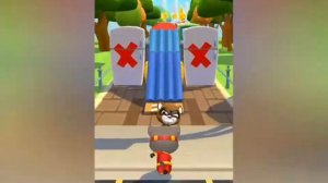 Говорящий Том ПОГОНЯ ГЕРОЕВ Освободили город от енотов Сражение с босом Talking Tom Hero Dash