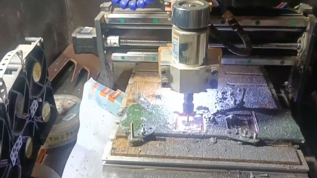 XYZ - PROBE. CNC 3018. ФРЕЗЕРОВКА АЛЮМИНИЯ. ЧАСТЬ 1 (XYZ - PROBE. CNC 3018.